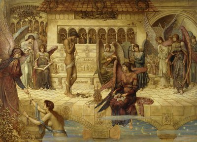 Isten házának sáncai alkotó: John Melhuish Strudwick