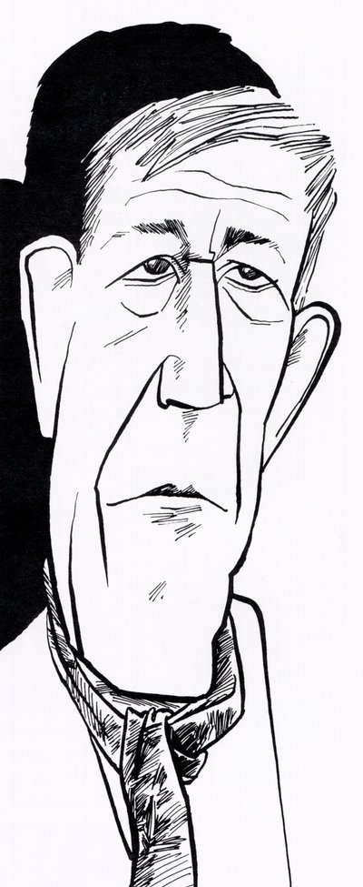 Oskar Kokoschka, karikatúrák alkotó: John Minnion