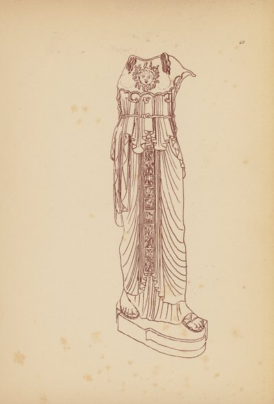 Ókori görög női viselet (litográfia) alkotó: John Moyr Smith