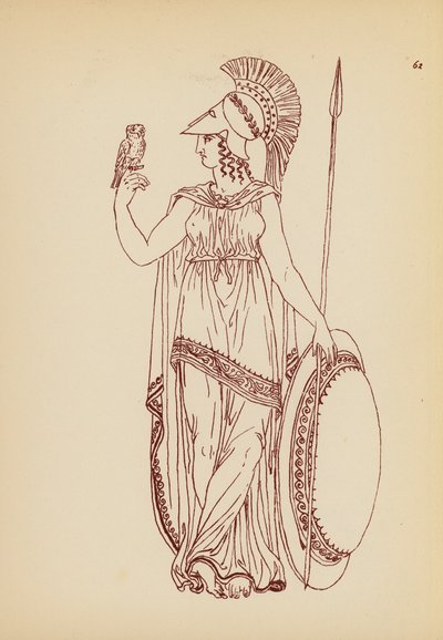 Ókori görög női viselet (litográfia) alkotó: John Moyr Smith