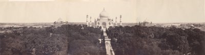 [The Taj Mahal from the Gateway], 1864. január-március. alkotó: John Murray