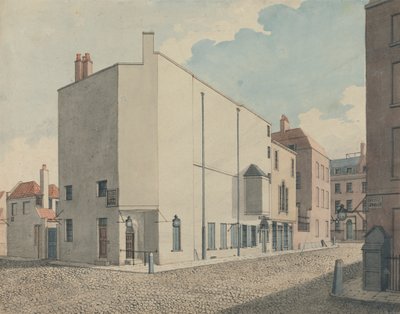 Argyll Concert Rooms, Regent Street, London: Perspektíva alkotó: John Nash