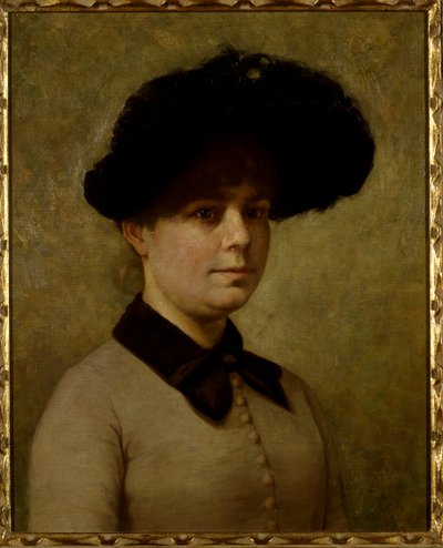 Mary Etell Gertrude Walker portréja (olaj, vászon) alkotó: John Otis Adams