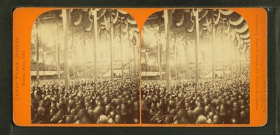 A világ békejubileuma vagy a Boston Colosseum, 1872 alkotó: John P. Soule