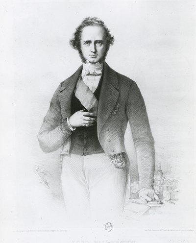 Henry John Temple (1784-1865) Lord Palmerston portréja, metszett Collette alkotó: John Partridge