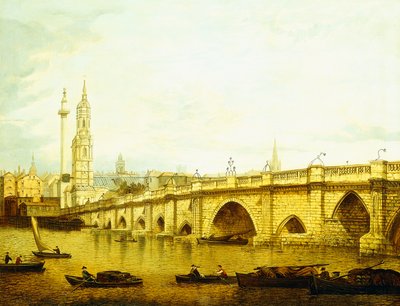 Kilátás a London Bridge-re, alkotó: John Paul