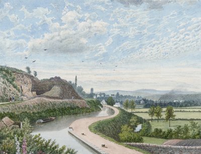 A Glamorganshire-csatorna Ynysangharadnál alkotó: John Petherick