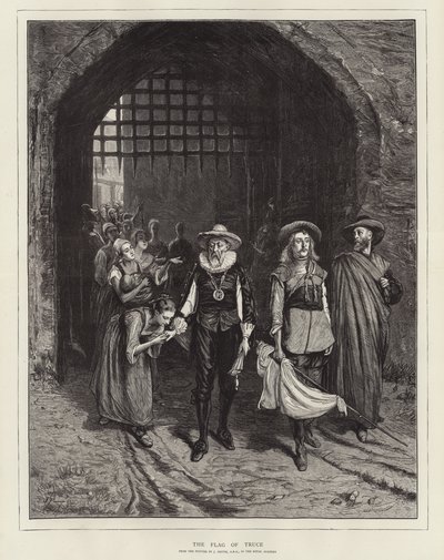 A fegyverszünet zászlaja alkotó: John Pettie