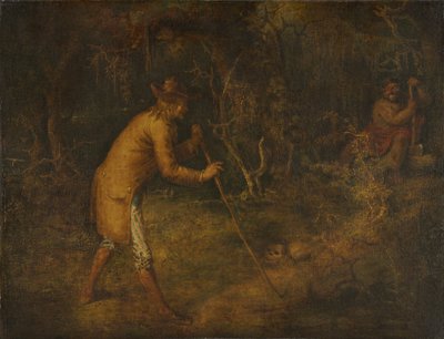 Az ördög és Tom Walker, 1856. alkotó: John Quidor