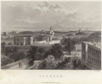 Lucknow Uttar Pradeshben alkotó: John Ramage