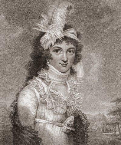 Brunswicki Caroline. Anglia királynője. alkotó: John Raphael (after) Smith