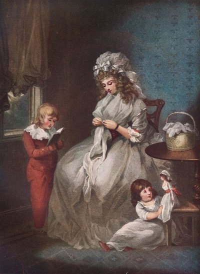 Egy feleség Egy házas nő, 1791 alkotó: John Raphael Smith