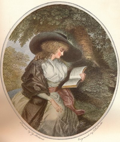 Delia a vidéken, 1788, 1902 alkotó: John Raphael Smith