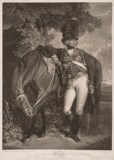 George, walesi herceg, 1792. alkotó: John Raphael Smith