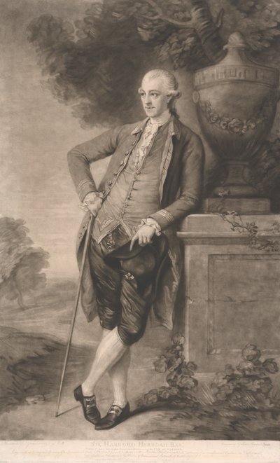 Sir Harbord Harbord, Bart. alkotó: John Raphael Smith