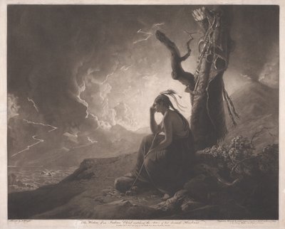 Az indián özvegy alkotó: John Raphael Smith