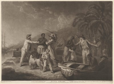 Rabszolgakereskedelem alkotó: John Raphael Smith after George Morland