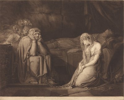 Belisane és Parcival Urma varázsa alatt alkotó: John Raphael Smith after Henry Fuseli