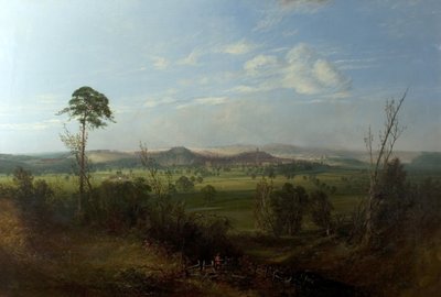 Nottingham kilátása Wilfordból, 1850 körül alkotó: John Rawson Walker