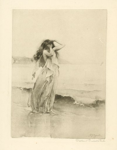 Illusztráció Catullus verseihez (mélynyomás) alkotó: John Reinhard Weguelin