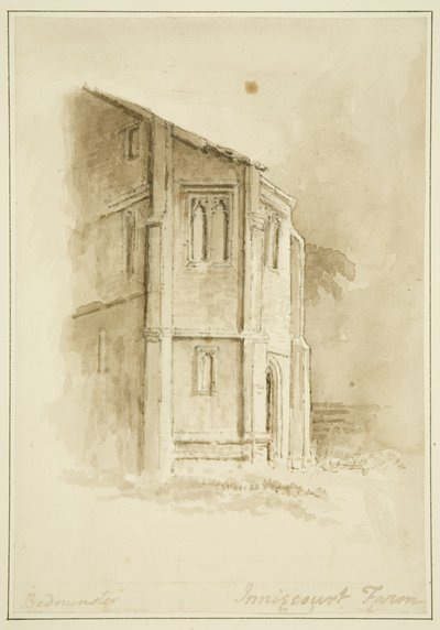 Innis Court Farmhouse, Bedminster alkotó: John Reverend Eden