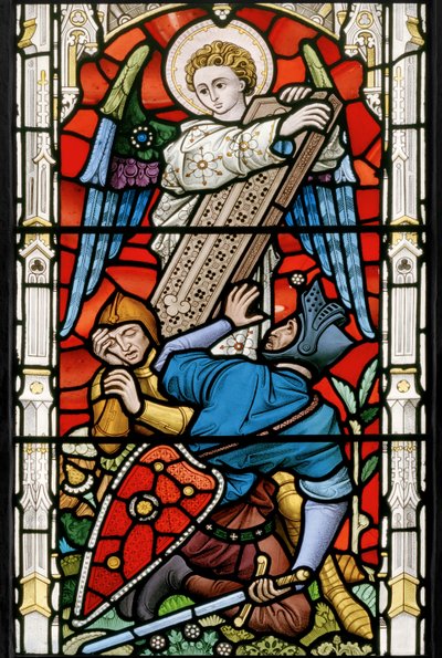A feltámadás, 1862 (festett üveg) alkotó: John Richard Clayton
