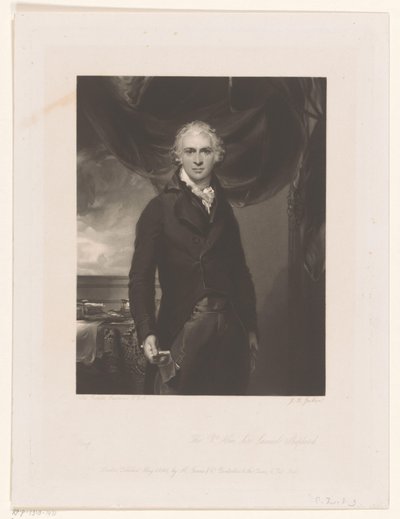 Pásztor Sámuel portréja alkotó: John Richardson Jackson