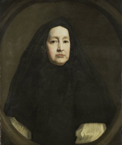 Katharine Elliot (meghalt 1688), Anne York-i hercegnő öltöztetője és Mária modenai királynő hálószobájának első asszonya, II. Jakab angol első és második felesége portréja. alkotó: John Riley (copy after)