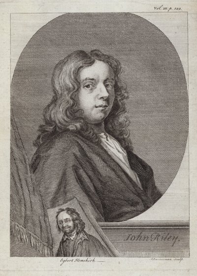 John Riley portréja alkotó: John Riley