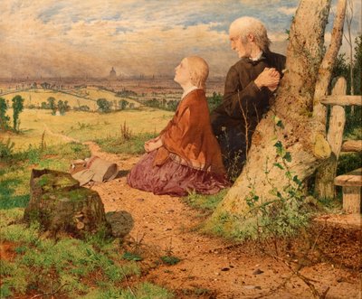 A kis Nell és nagyapja elhagyja Londont alkotó: John Ritchie
