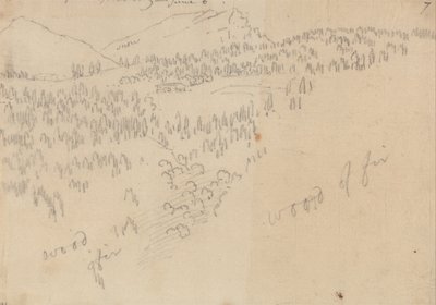Innsbruck és Schönberg között alkotó: John Robert Cozens