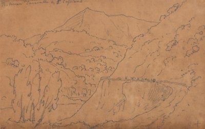 Tavernelle és San Casciano között alkotó: John Robert Cozens