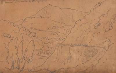 Tavernelle és San Casciano között alkotó: John Robert Cozens