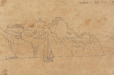 Portofino kastély alkotó: John Robert Cozens