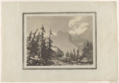 Fenyő alkotó: John Robert Cozens