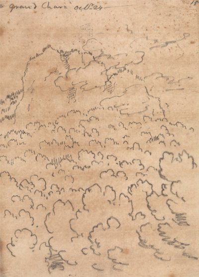 Grand Chartreuse, október 24. alkotó: John Robert Cozens