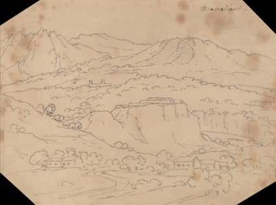 Monmeliant alkotó: John Robert Cozens