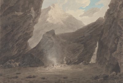 Chiavenna közelében a grúziai Chiavenna alkotó: John Robert Cozens