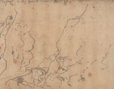 Átjárás a Grand Chartreuse-ba alkotó: John Robert Cozens