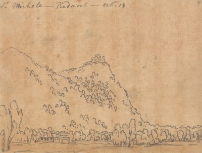 Saint Michele, Piemonte, október 18. alkotó: John Robert Cozens