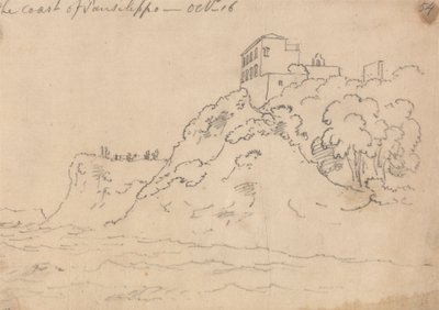 Posillipo partja, október 16 alkotó: John Robert Cozens
