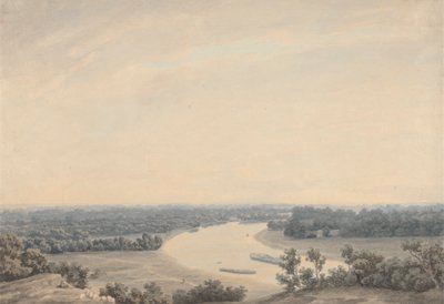 A Temze a Richmond Hillről délnyugatra nézve alkotó: John Robert Cozens