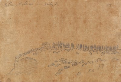 Villa Mellini, július 1. alkotó: John Robert Cozens