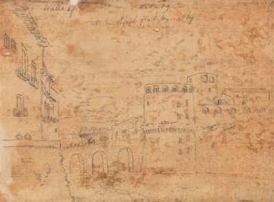 Nápoly falai, október 19 alkotó: John Robert Cozens