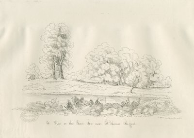 Stafford – River Sow: toll- és tusrajz alkotó: John Robert Fernyhough