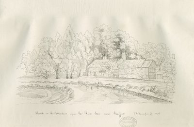 Stafford – River Sow: toll- és tusrajz alkotó: John Robert Fernyhough