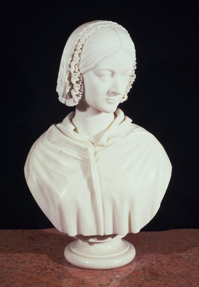 Florence Nightingale mellszobra (1820-1910) alkotó: John Robert Steell