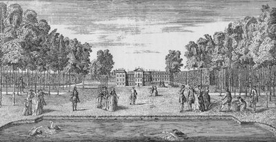 Kensington-palota, Georgian Times, 1750, 1911 alkotó: John Rocque