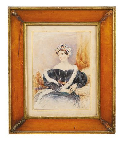 Lady Priscilla Wellesley-Pole, Westmorland grófnőjének portréja, 1835 alkotó: John Rogers Herbert