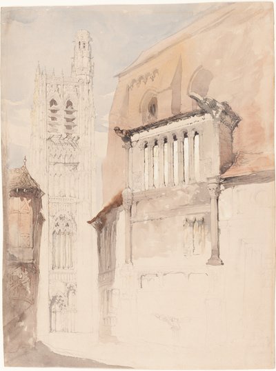 A Sens-i székesegyház tornya alkotó: John Ruskin